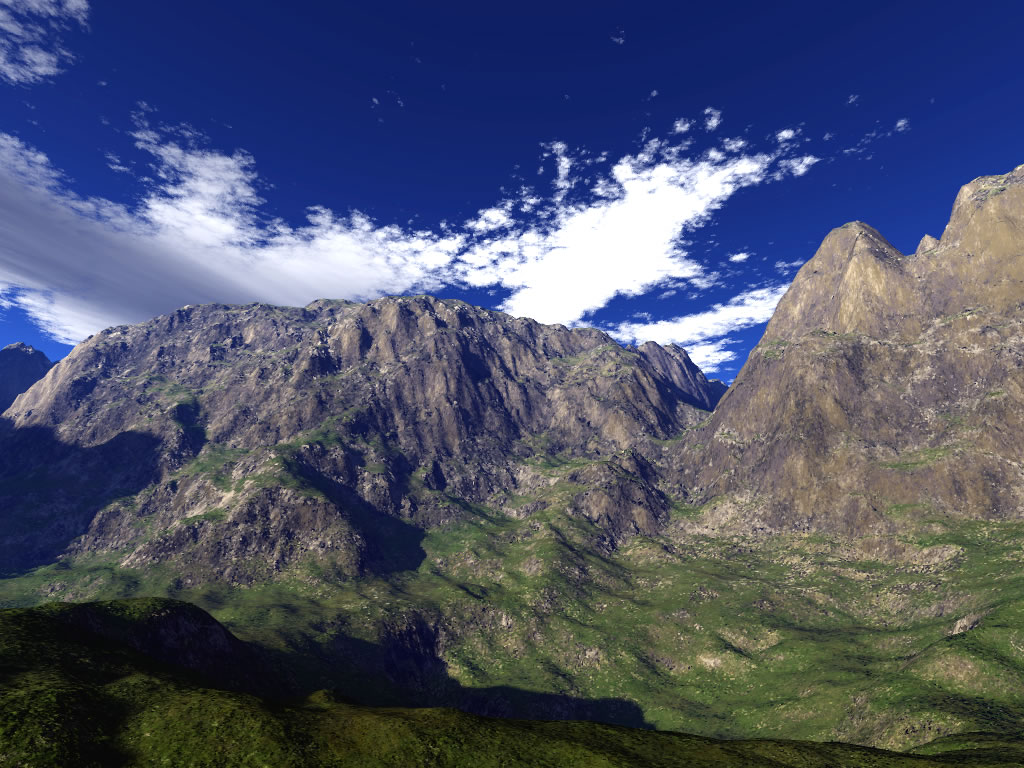 3D landscape Paysage 3D