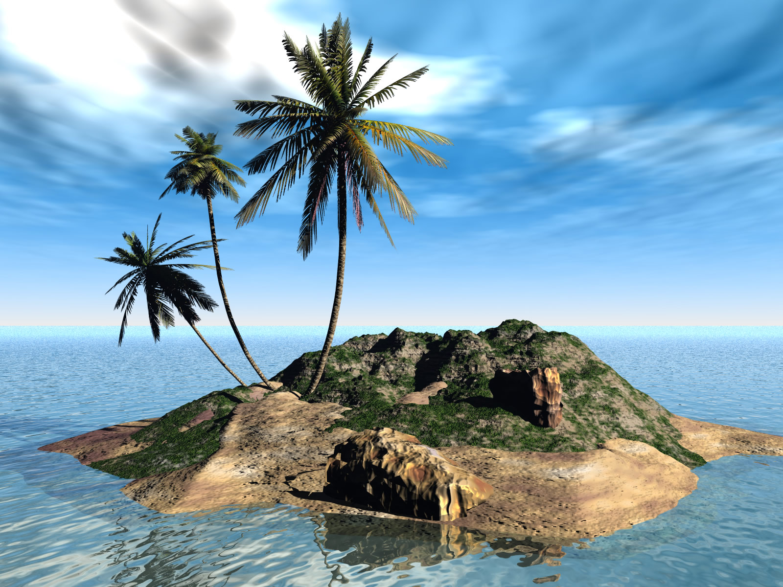 3D landscape Paysage 3D