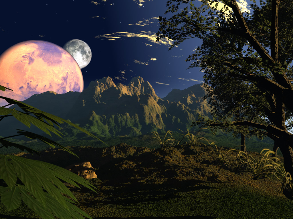 Paysage 3D