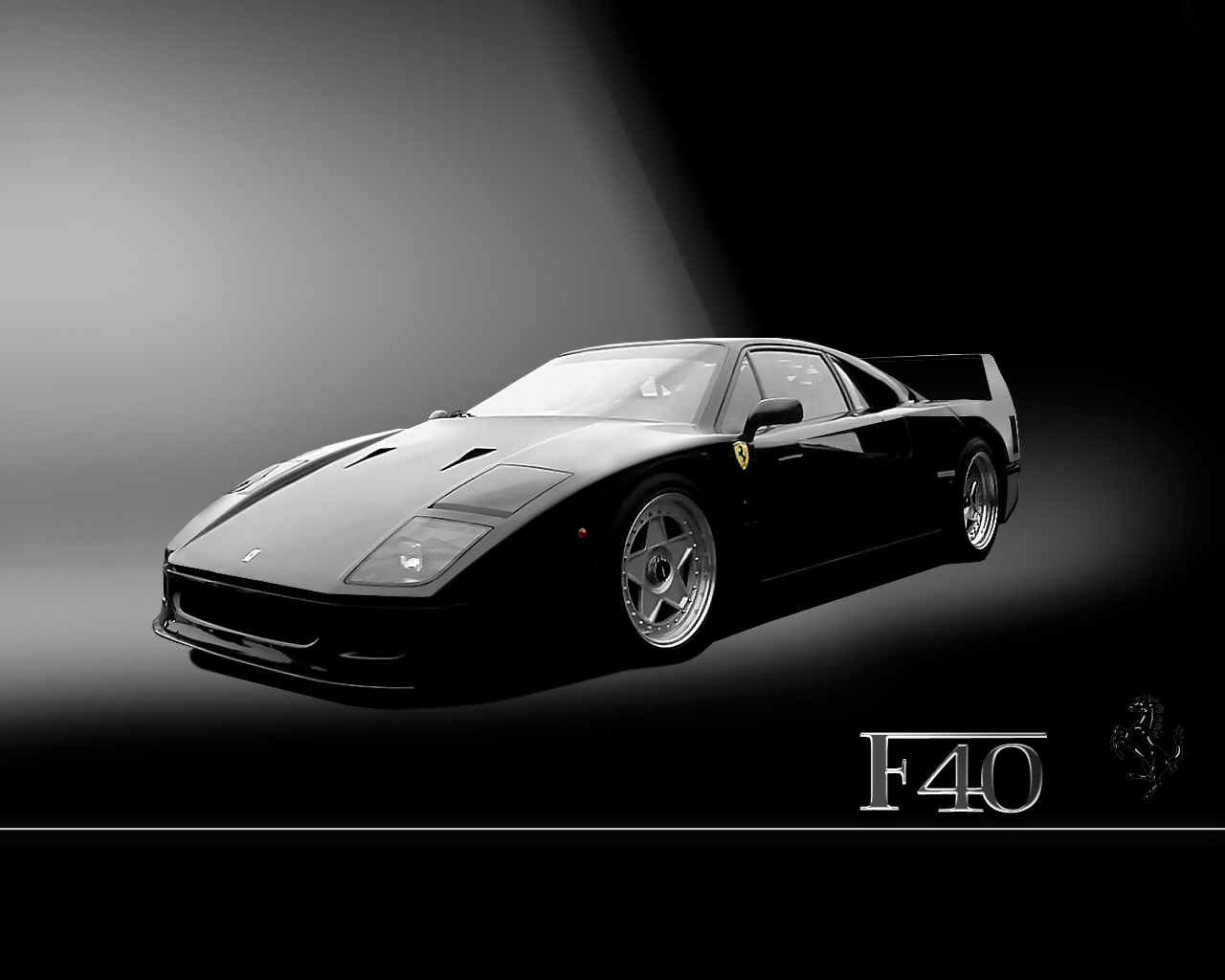 Ferrari F40 BLACK